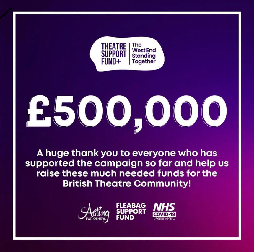 Theatre Support Fund+ raises £500,000